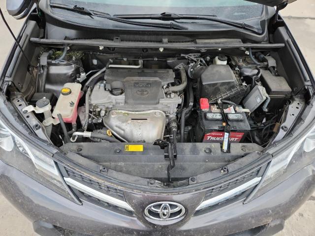 2T3DFREV4DW052709 - 2013 TOYOTA RAV4 LIMITED GRAY photo 12