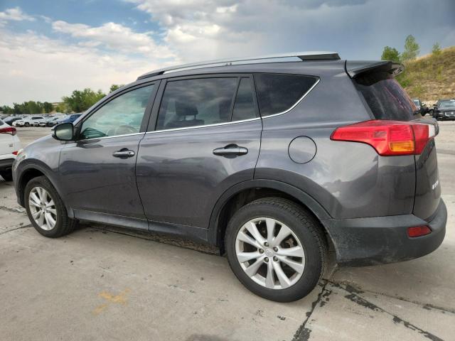 2T3DFREV4DW052709 - 2013 TOYOTA RAV4 LIMITED GRAY photo 2