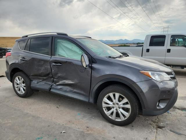 2T3DFREV4DW052709 - 2013 TOYOTA RAV4 LIMITED GRAY photo 4