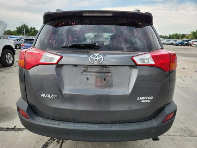 2T3DFREV4DW052709 - 2013 TOYOTA RAV4 LIMITED GRAY photo 6