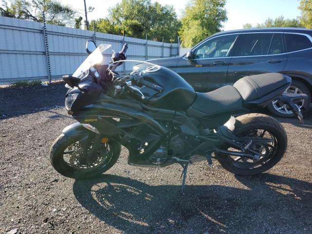 JKAEXEE10DDA13956 - 2013 KAWASAKI EX650 E BLACK photo 3