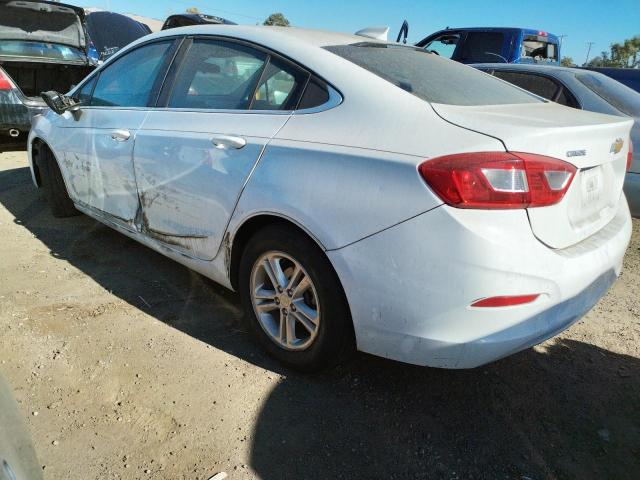 1G1BE5SM4H7124145 - 2017 CHEVROLET CRUZE LT WHITE photo 2