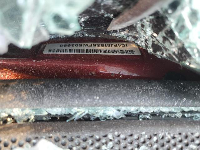 1C4PJMBS5FW593698 - 2015 JEEP CHEROKEE TRAILHAWK 勃艮第红 照片 14