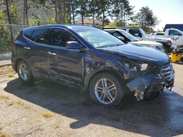 5XYZT3LB4JG533767 - 2018 HYUNDAI SANTA FE S 蓝色 照片 4