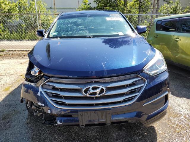 5XYZT3LB4JG533767 - 2018 HYUNDAI SANTA FE S 蓝色 照片 5