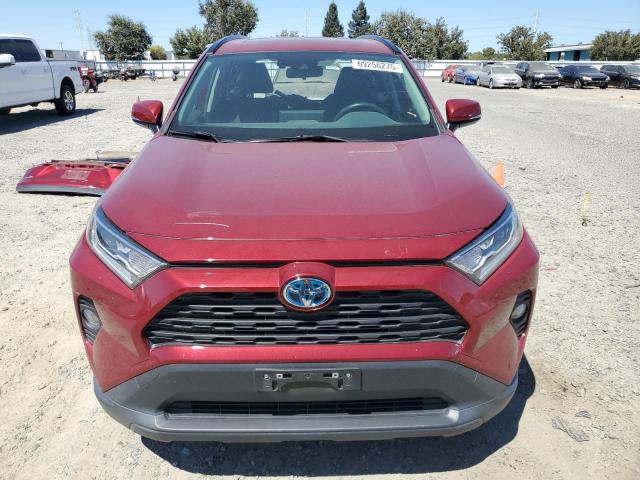JTMRWRFV1LD551175 - 2020 TOYOTA RAV4 XLE RED photo 5