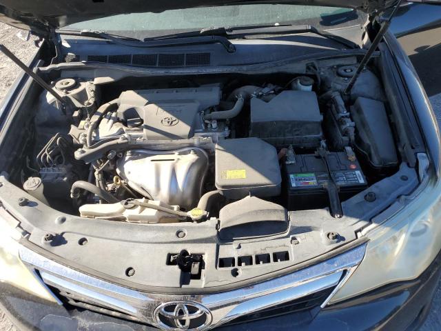 4T4BF1FK6CR210266 - 2012 TOYOTA CAMRY BASE BLACK photo 11