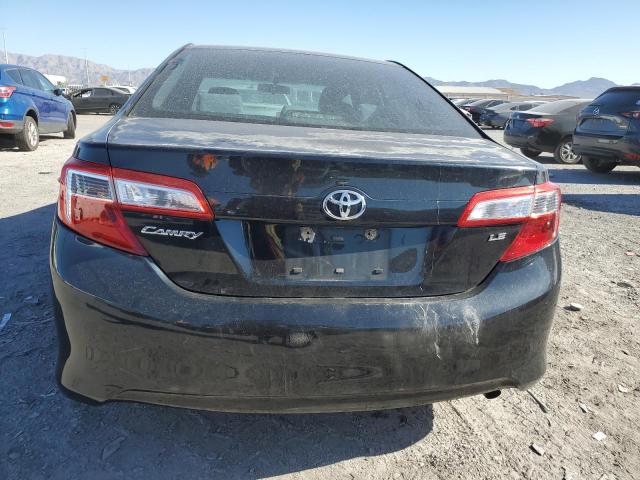 4T4BF1FK6CR210266 - 2012 TOYOTA CAMRY BASE BLACK photo 6