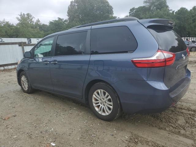 5TDYK3DC9GS751673 - 2016 TOYOTA SIENNA XLE 蓝色 照片 2