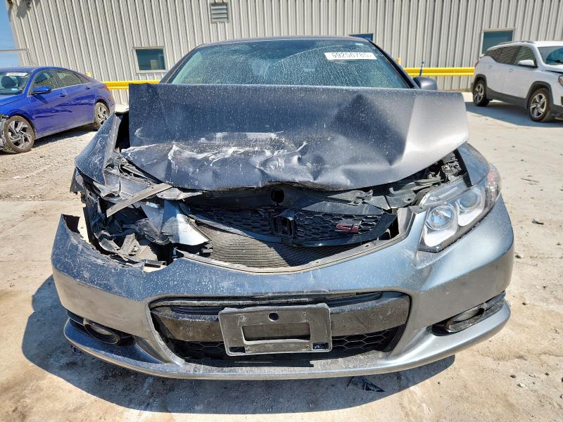 2HGFG4A54CH703268 - 2012 HONDA CIVIC SI GRAY photo 5