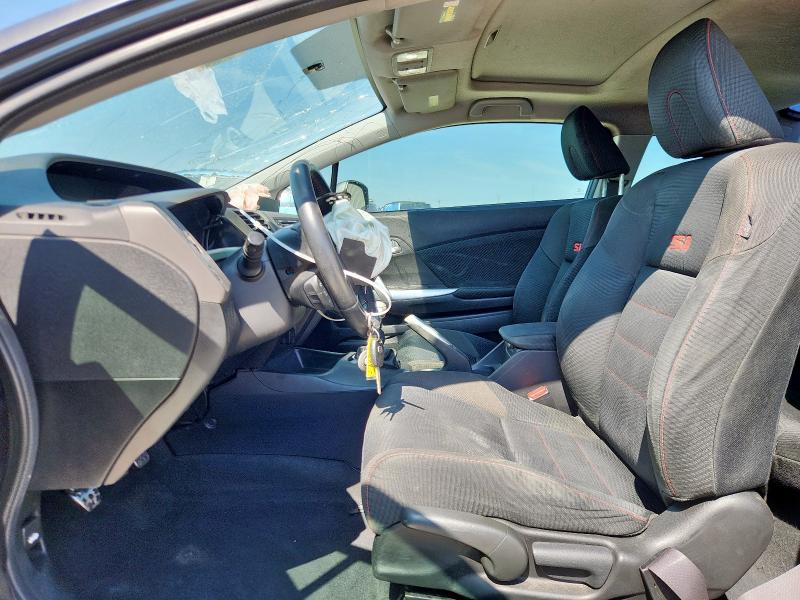 2HGFG4A54CH703268 - 2012 HONDA CIVIC SI GRAY photo 7