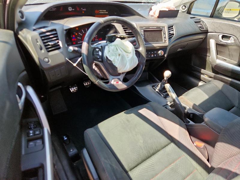 2HGFG4A54CH703268 - 2012 HONDA CIVIC SI GRAY photo 8