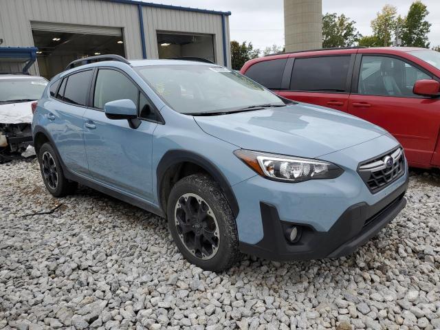 JF2GTAPC1MH353416 - 2021 SUBARU CROSSTREK PREMIUM BLUE photo 4