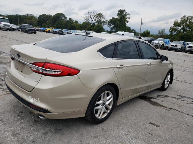 3FA6P0H75HR186840 - 2017 FORD FUSION SE GOLD photo 3