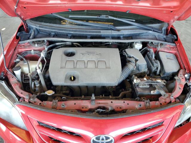 2T1BU4EEXDC959121 - 2013 TOYOTA COROLLA BASE Qırmızı foto 11