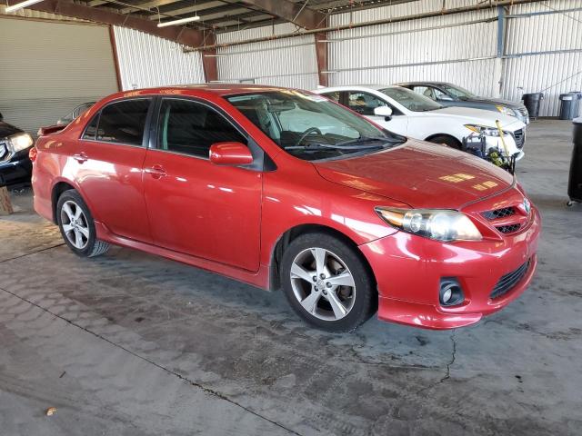 2T1BU4EEXDC959121 - 2013 TOYOTA COROLLA BASE Qırmızı foto 4