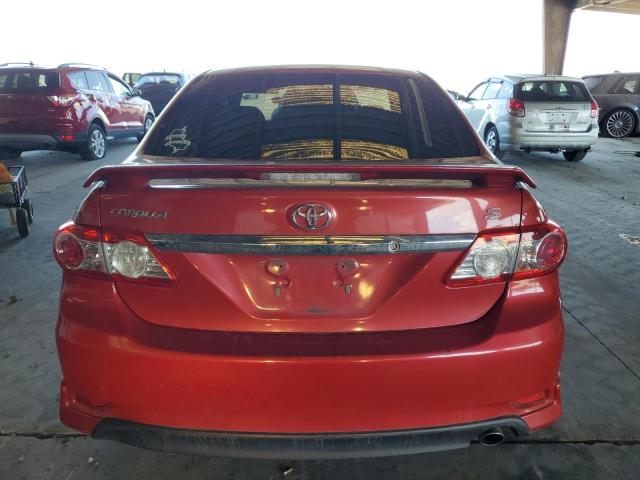 2T1BU4EEXDC959121 - 2013 TOYOTA COROLLA BASE Qırmızı foto 6