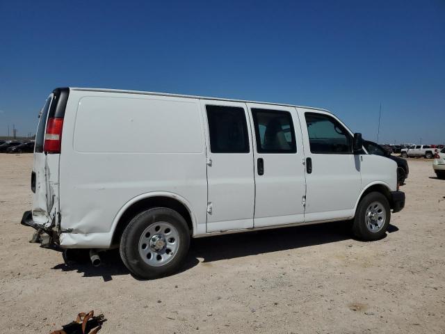 1GCSGAFXXE1130948 - 2014 CHEVROLET EXPRESS G1 WHITE photo 3