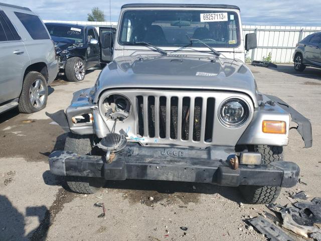 1J4FA39S92P708216 - 2002 JEEP WRANGLER / X SILVER photo 5