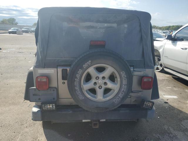 1J4FA39S92P708216 - 2002 JEEP WRANGLER / X SILVER photo 6