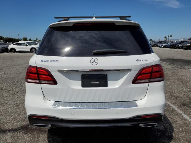 4JGDA5HB9HA955544 - 2017 MERCEDES-BENZ GLE 350 4MATIC WHITE photo 6