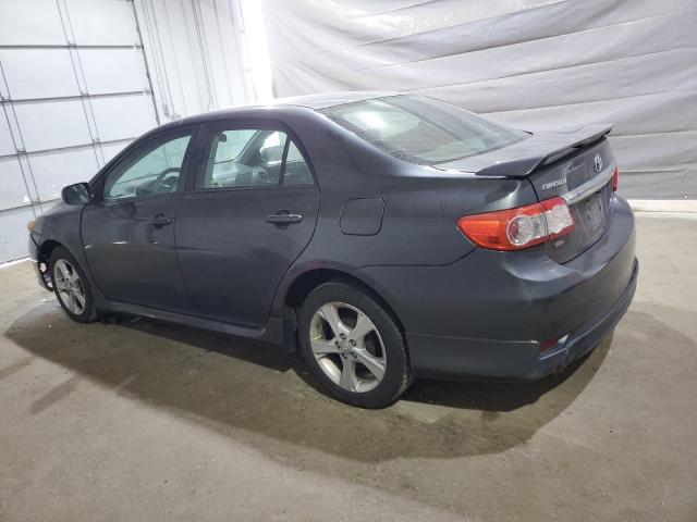 2T1BU4EE5BC663453 - 2011 TOYOTA COROLLA BASE رمادي صورة 2