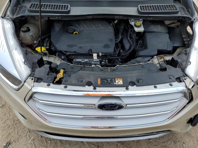 1FMCU0GD7JUC33115 - 2018 FORD ESCAPE SE BEIGE photo 12