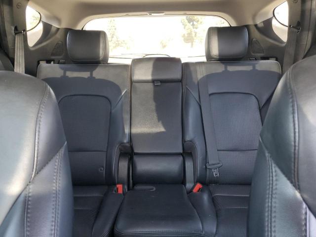 5XYZWDLA8EG171520 - 2014 HYUNDAI SANTA FE BLACK photo 10