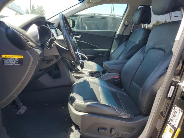 5XYZWDLA8EG171520 - 2014 HYUNDAI SANTA FE BLACK photo 7