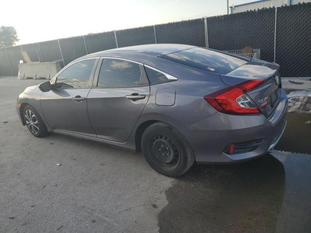19XFC2F67LE205139 - 2020 HONDA CIVIC LX GRAY photo 2