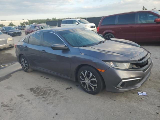 19XFC2F67LE205139 - 2020 HONDA CIVIC LX GRAY photo 4