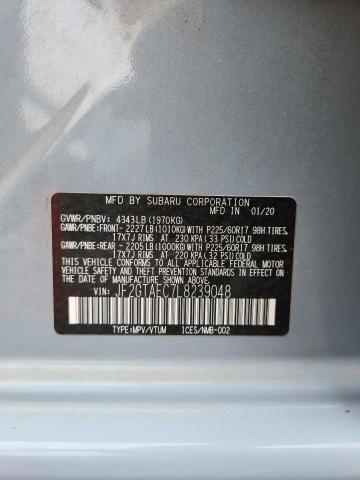 JF2GTAEC7L8239048 - 2020 SUBARU CROSSTREK PREMIUM BLUE photo 14