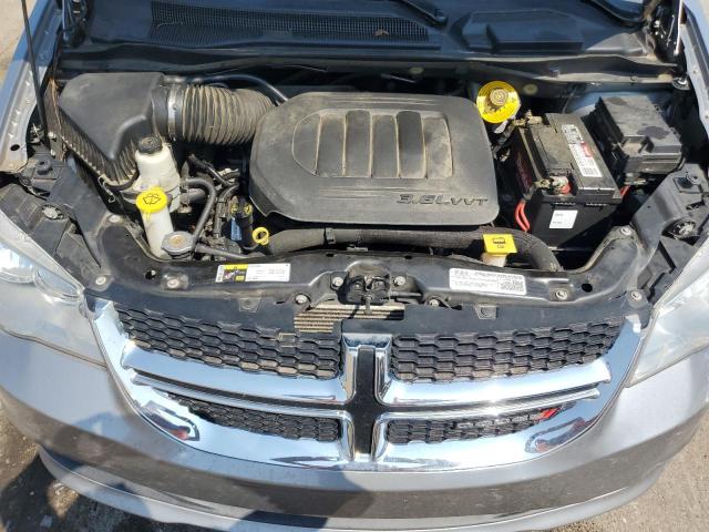 2C4RDGCG3KR706594 - 2019 DODGE GRAND CARAVAN SXT 银色 照片 12