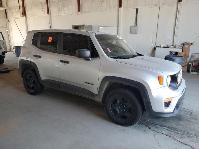 ZACNJBAB4LPL33201 - 2020 JEEP RENEGADE SPORT 银色 照片 4