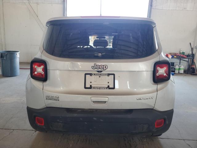 ZACNJBAB4LPL33201 - 2020 JEEP RENEGADE SPORT 银色 照片 6