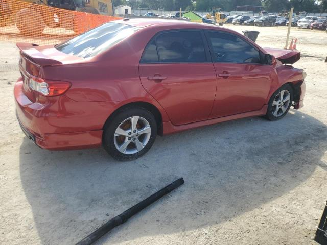 2T1BU4EE8CC859517 - 2012 TOYOTA COROLLA BASE 红色 照片 3