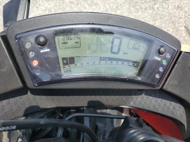 JKAEXEC1X9DA32153 - 2009 KAWASAKI EX650 C 红色 照片 7