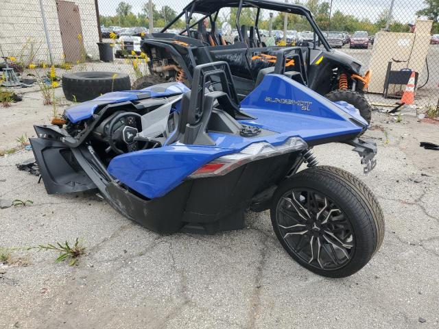 57XAAPHD6P8156628 - 2023 POLARIS SLINGSHOT SL BLUE photo 3