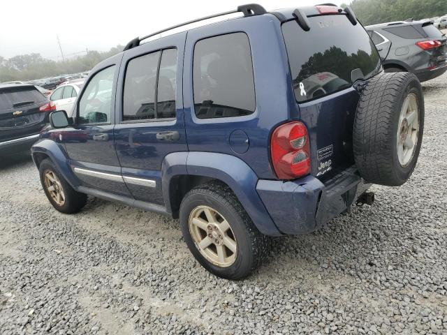 1J4GL58K46W238913 - 2006 JEEP LIBERTY LIMITED BLUE photo 2