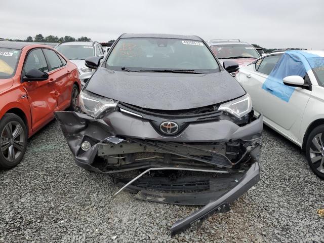 2T3RFREV6JW821454 - 2018 TOYOTA RAV4 ADVENTURE GRAY photo 5