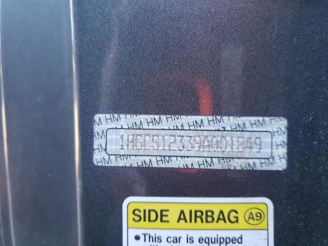 1HGCS12339A001849 - 2009 HONDA ACCORD LX Сұр фото 13