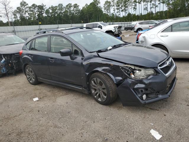 JF1GPAU63F8290474 - 2015 SUBARU IMPREZA SPORT GRAY photo 4