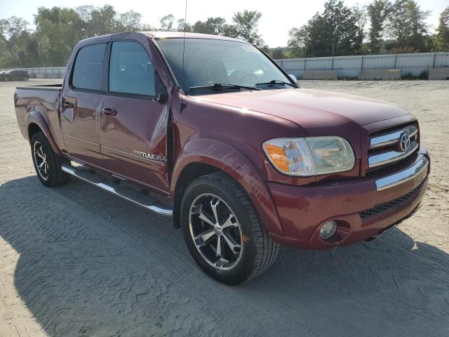 5TBET34185S492923 - 2005 TOYOTA TUNDRA DOUBLE CAB SR5 BURGUNDY photo 4