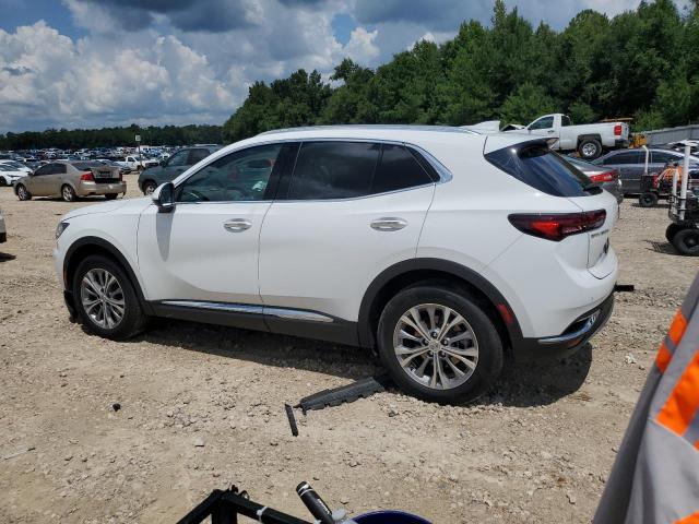 LRBAZLR4XND165392 - 2022 BUICK ENVISION PREFERRED WHITE photo 2