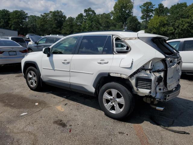 JTMP1RFV8KD043712 - 2019 TOYOTA RAV4 XLE WHITE photo 2