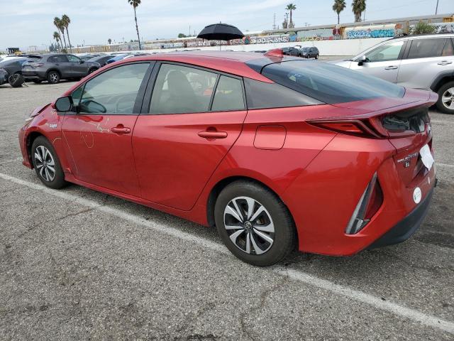 JTDKARFP2H3051265 - 2017 TOYOTA PRIUS PRIM RED photo 2