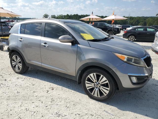 KNDPC3AC2E7603806 - 2014 KIA SPORTAGE EX GRAY photo 4