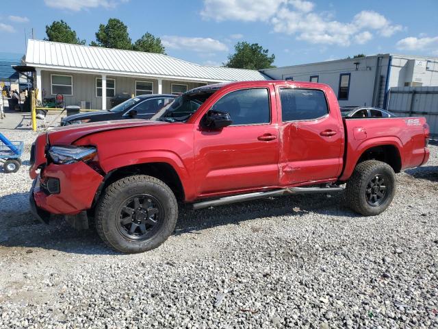 3TYCZ5AN4PT161375 - 2023 TOYOTA TACOMA DOUBLE CAB RED photo 1