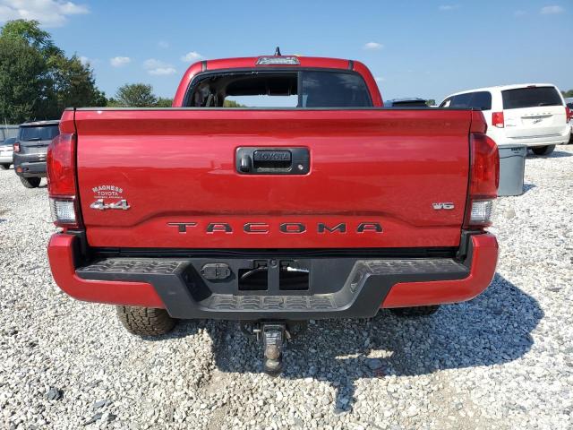 3TYCZ5AN4PT161375 - 2023 TOYOTA TACOMA DOUBLE CAB RED photo 6
