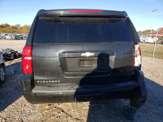 1GNSCHKC2HR353232 - 2017 CHEVROLET SUBURBAN C1500 LT BLACK photo 6